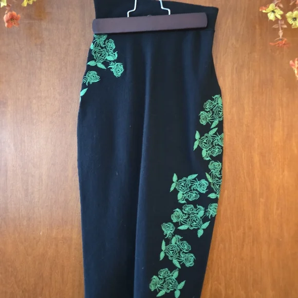 RARE Wheels & Dollbaby Dita Skirt ONE OFF SAMPLE Prototype Runway Piece Embroide - Picture 3 of 8